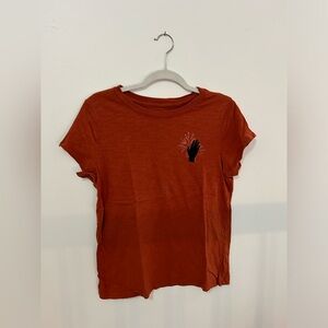Universal Thread target T-shirt. More relaxed fit.